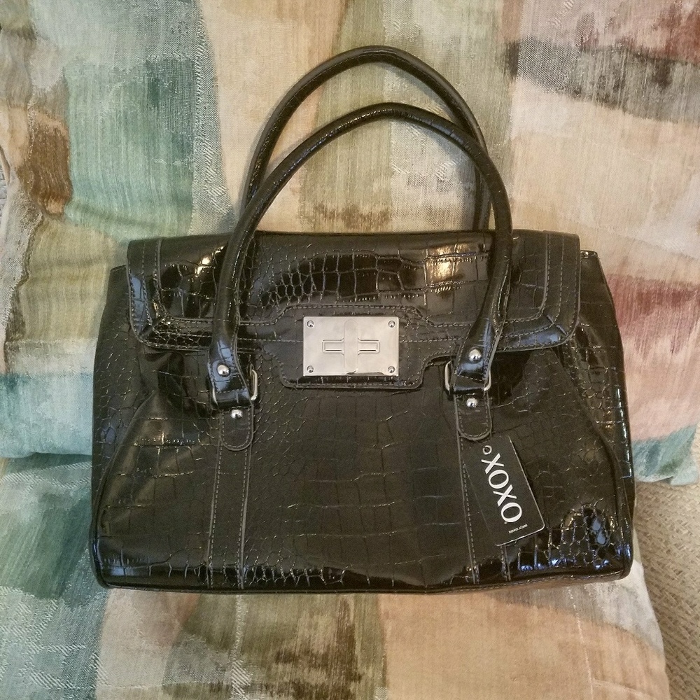 XOXO Urban Legend Crocodile Purse nwt
